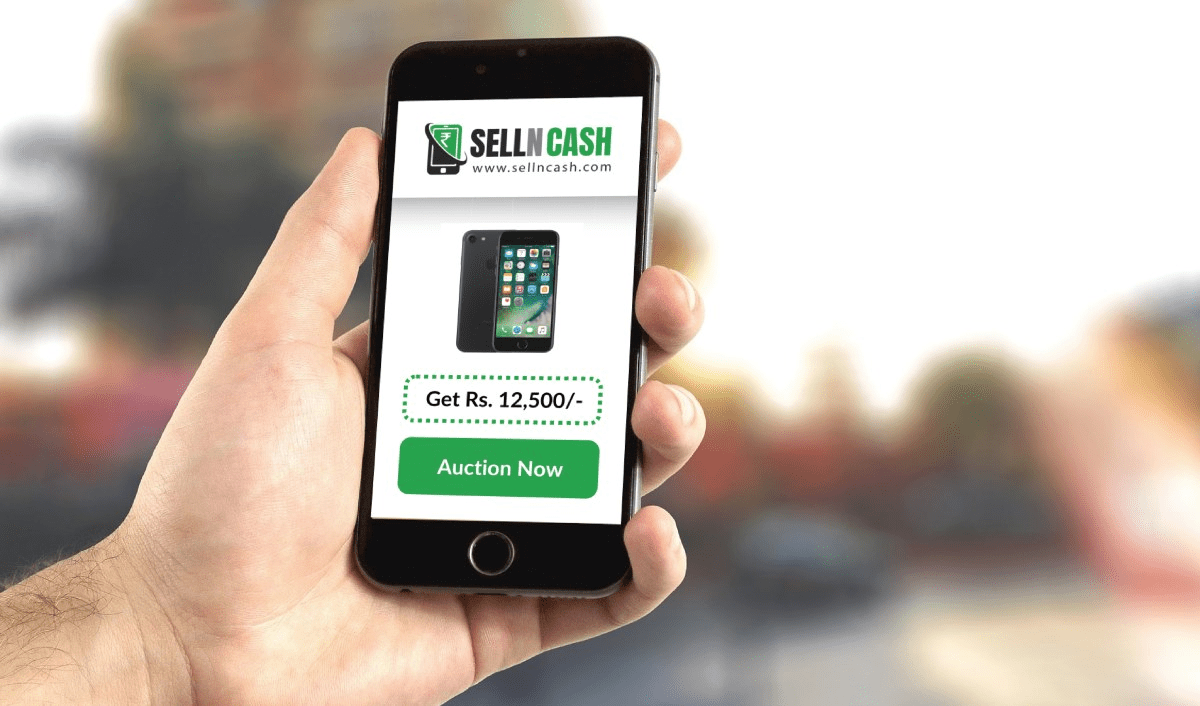 SellNCash: India's First E-Auction House for Old Smartphones