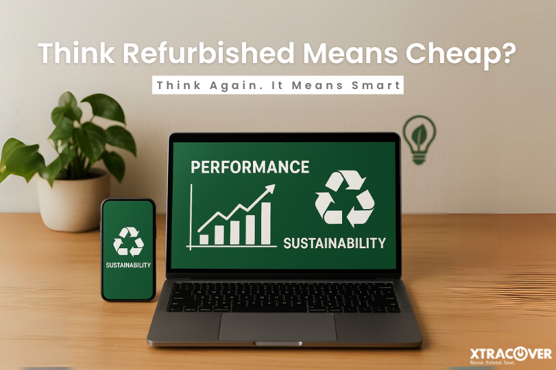 Think Refurbished Means Cheap? Think Again. It Means Smart.
