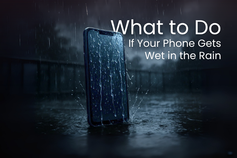 What to Do If Your Phone Gets Wet in the Rain