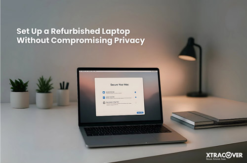 Set Up a Refurbished Laptop Without Compromising Privacy