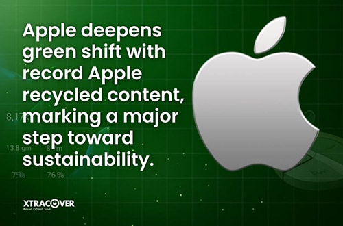 Apple recycled content