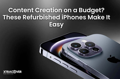 Refurbished iPhone for content creators