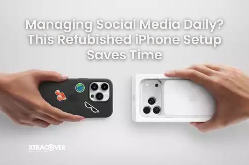 refurbished iPhone for social media